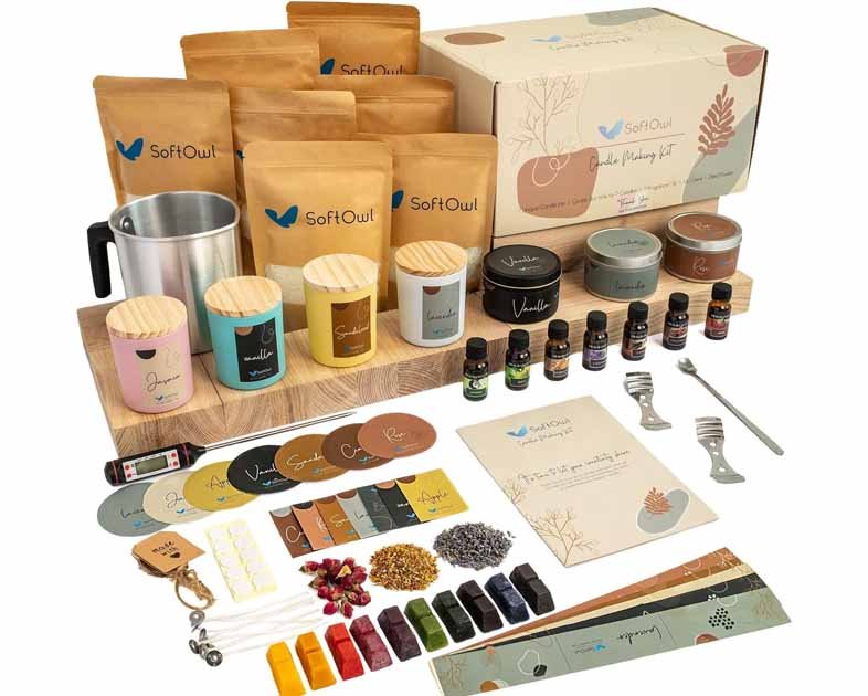 SoftOwl Premium Soy Candle Making Kit