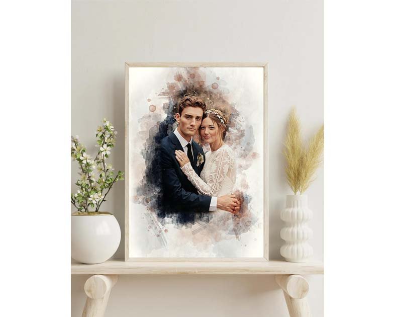 Customized Watercolor Portrait