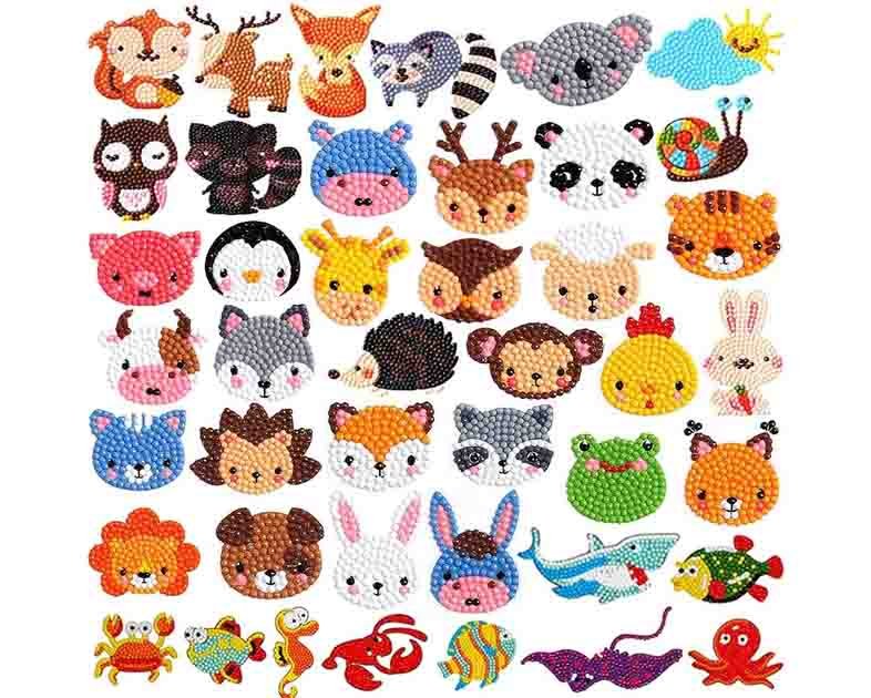 Diamond Painting Sticker Kit for Kids