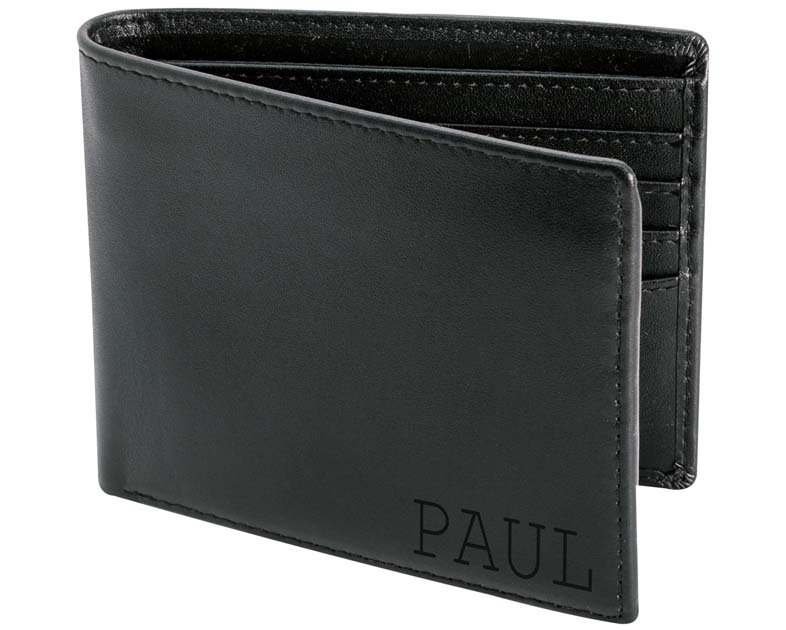 Personalized Leather Wallet