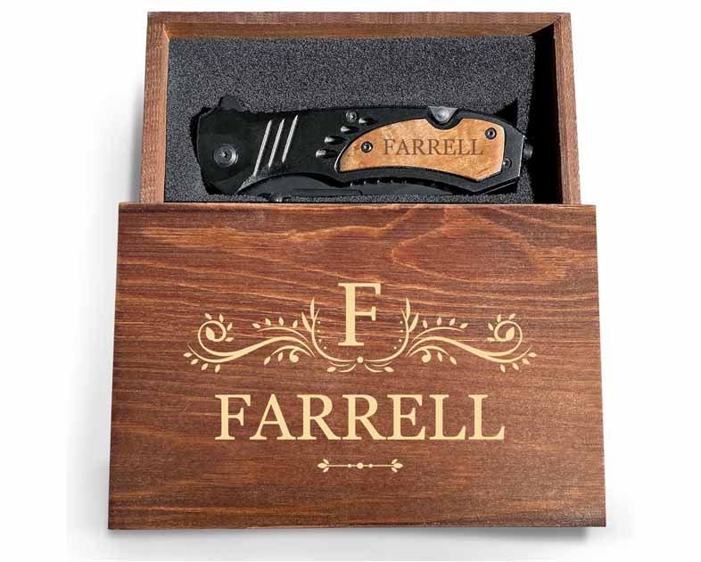 Engraved Pocket Knife