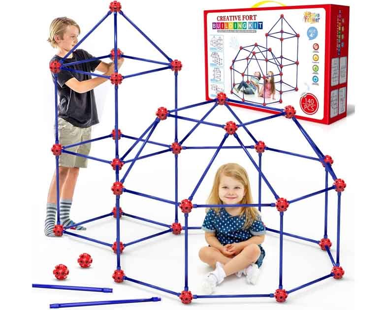 Fort Building Kit for Kids,STEM Construction Toys