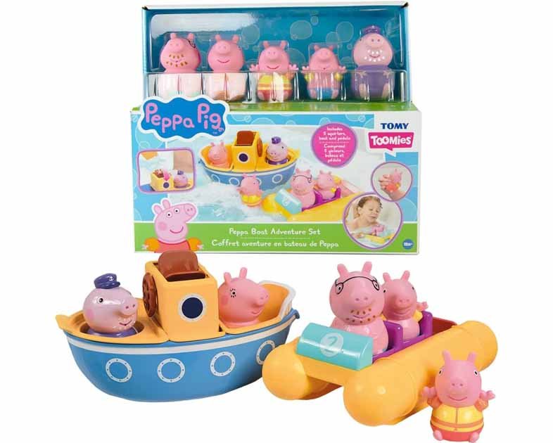 Toomies Peppa Pig Bath Toys