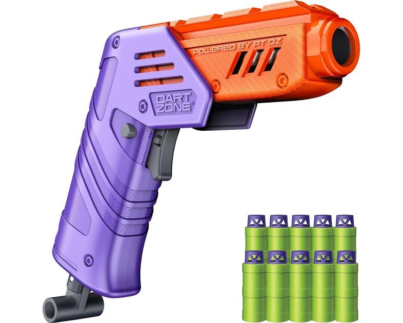 DART ZONE Max Solo Pro Foam Dart Blaster Pistol