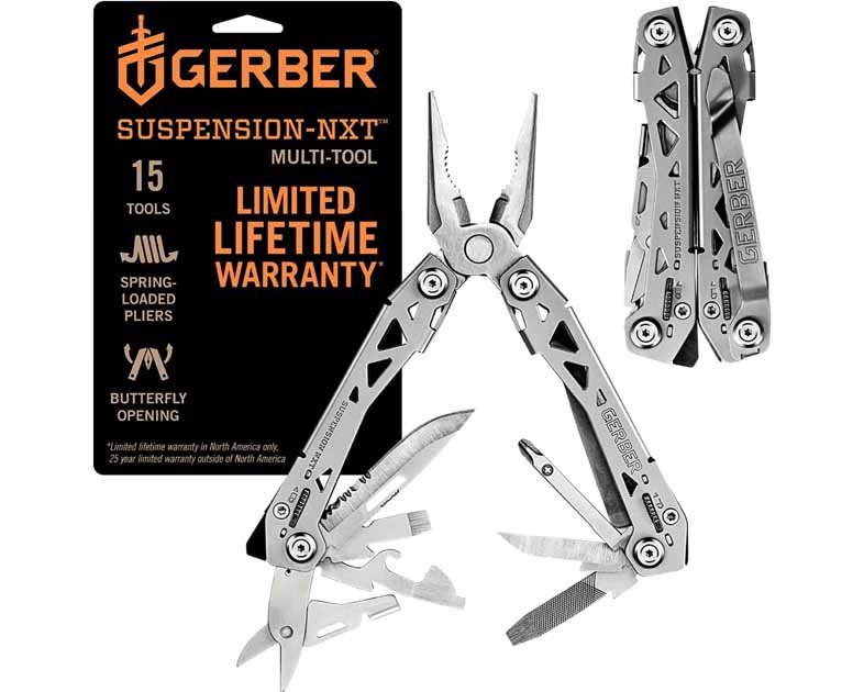 Gerber Gear Suspension-NXT 15-in-1 EDC Multi tool with Pocket Knife