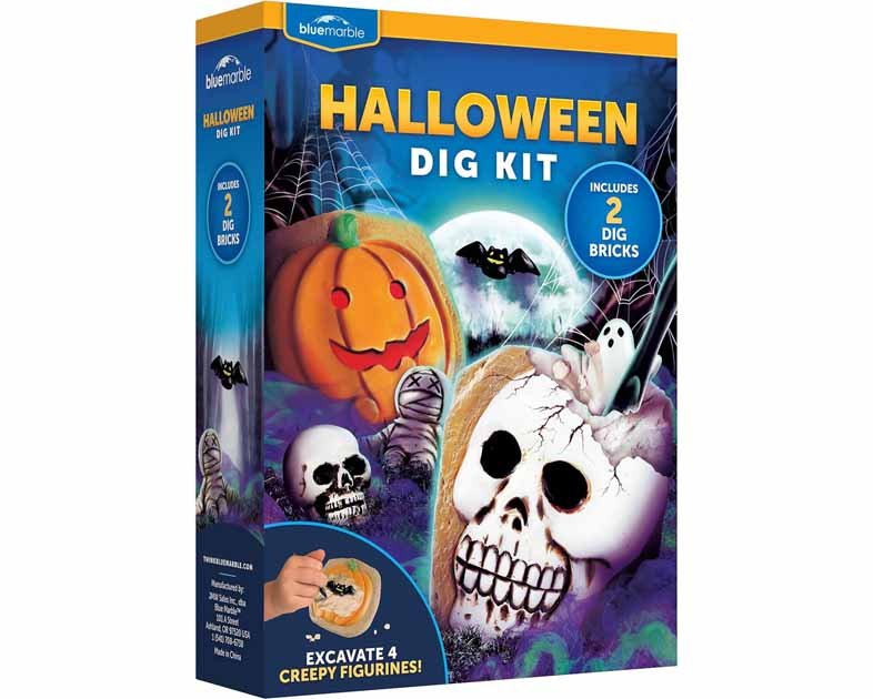 Blue Marble Halloween Dig Kit
