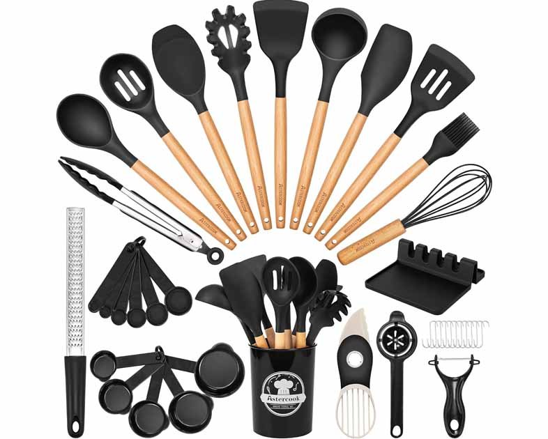 Silicone Kitchen Utensil Set