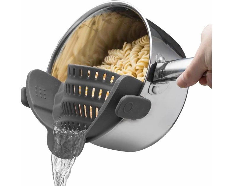 Clip-On Pot Strainer