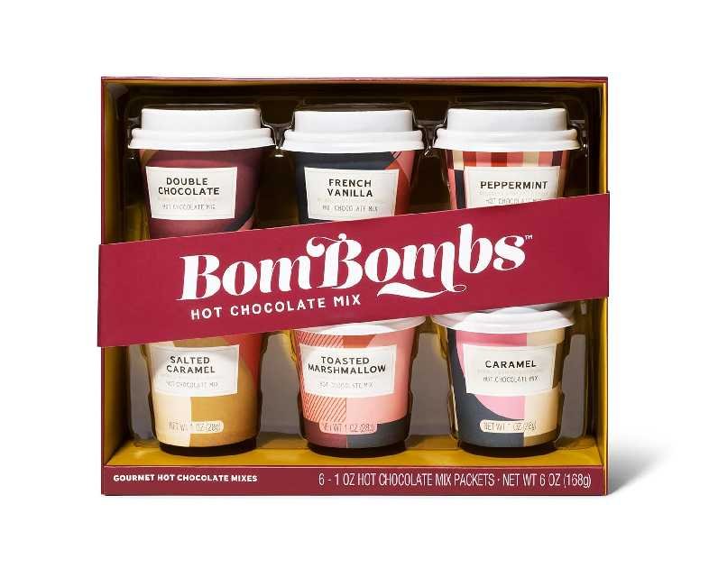 Bombombs Hot Chocolate Mix Gift Set in Mini Cup Packaging