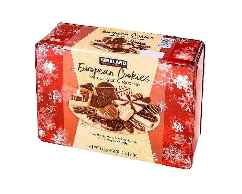 European Cookies LIMITED EDITITON Kirkland Signature with Belgian Chocolate