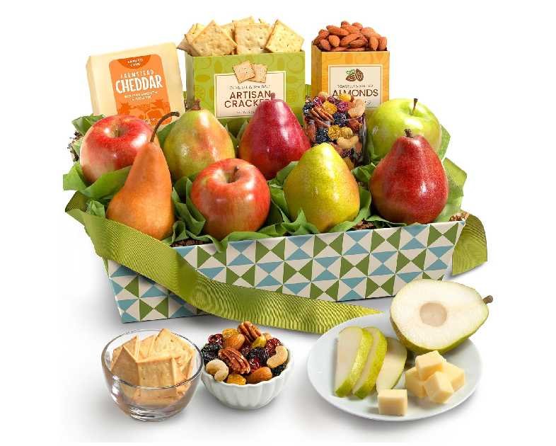 Classic Gourmet Fruit Basket Gift