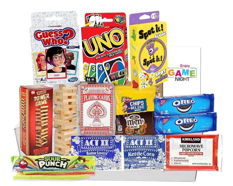 Ultimate Game Night Gift Basket