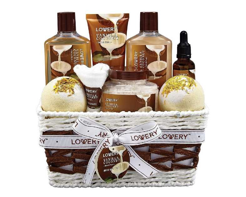 Vanilla Coconut Home Spa Set