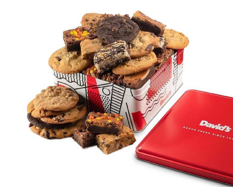 David’s Cookies Gourmet Assorted Cookies and Brownies Gift Basket
