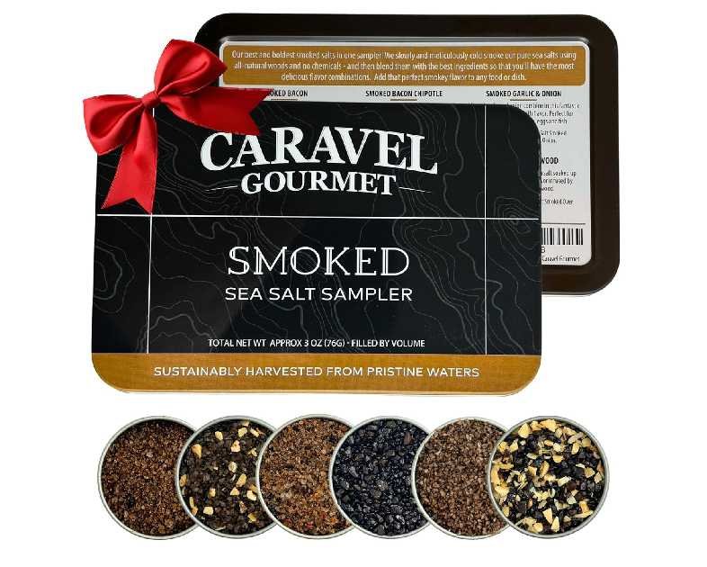 Smoked Sea Salt Sampler Set, Alderwood