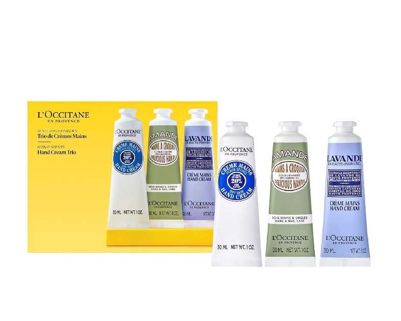 L'OCCITANE Hand Cream Classics, 3-Piece Set