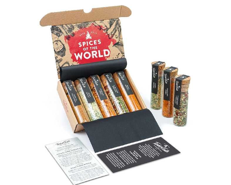TIMBER TASTE® World Spice Gift Set