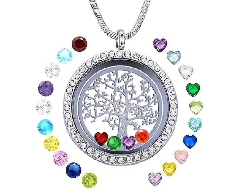 Family Tree of Life Floating Locket