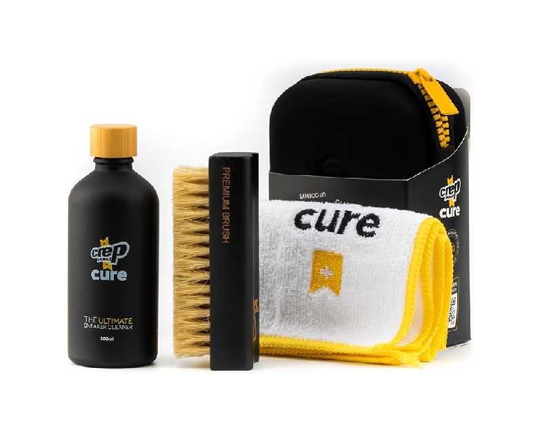 Crep Protect Shoe Cleaner - Sneaker Cleaning Kit With Solution, Shoe Brush & Microfiber Cloth for Sneaker, Whites, Leather, Nubuck, Suede & Canvas