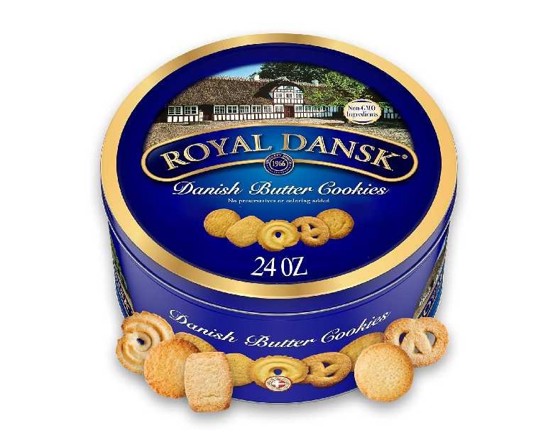 Royal Dansk Danish Cookies Tin