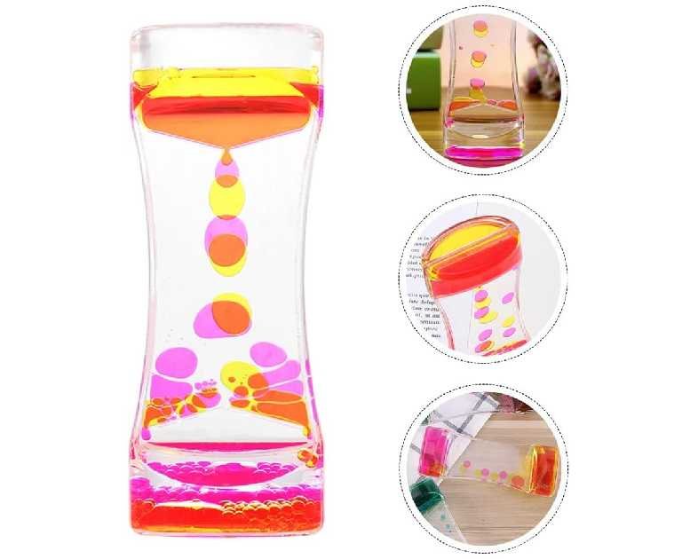 Oneshow Liquid Motion Bubbler Timer Colorful Oil