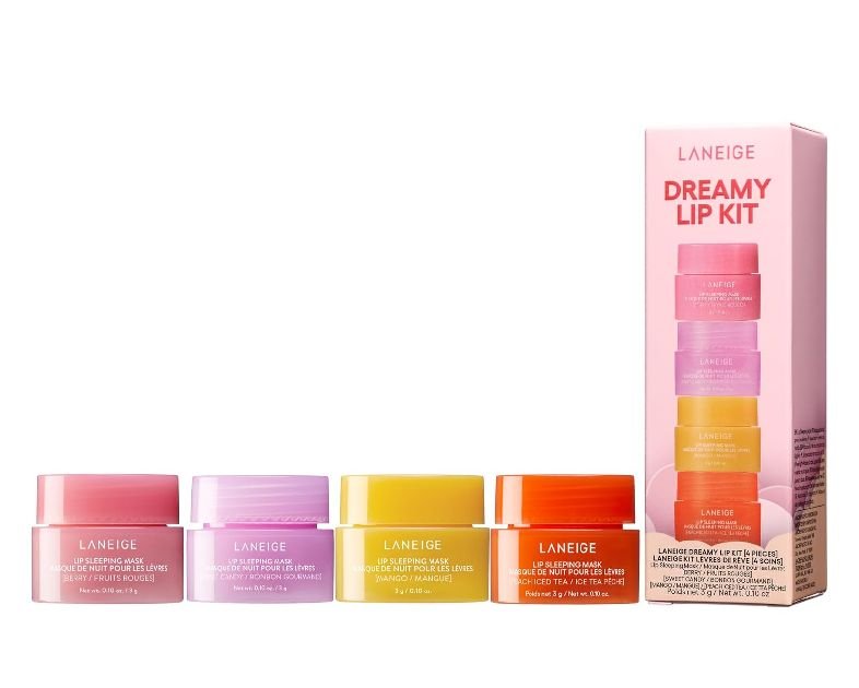 LANEIGE Lip Sleeping Mask: Nourish, Hydrate, Vitamin C, Murumuru & Shea Butter, Antioxidants, Flaky, Dry Lips