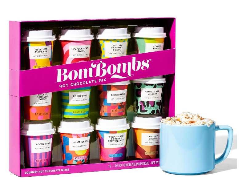 BomBombs, Hot Chocolate Mix Gift Set with Mini Cup Packaging