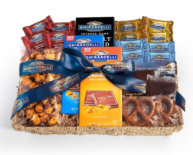 A Gift Inside Signature Ghirardelli Chocolate Delights Gift Basket