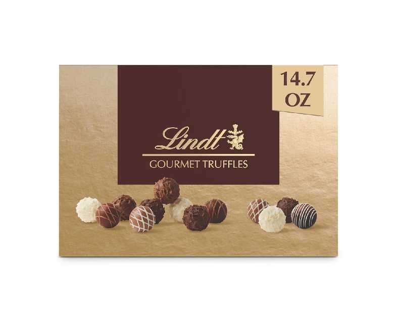 Lindt Gourmet Chocolate Truffles Gift Box