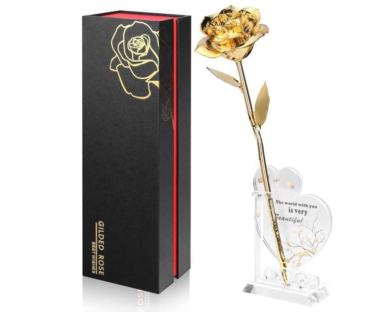 Gold Dipped Rose Real 24K Gold Rose
