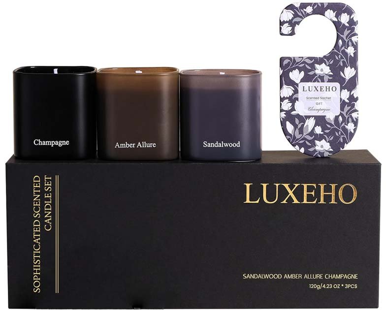 Luxury Scented Candle Gift Set 3-Pack