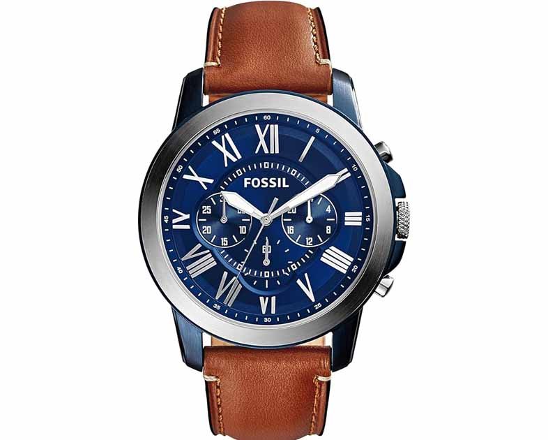 Fossil Men's Grant Quartz Stainless Steel