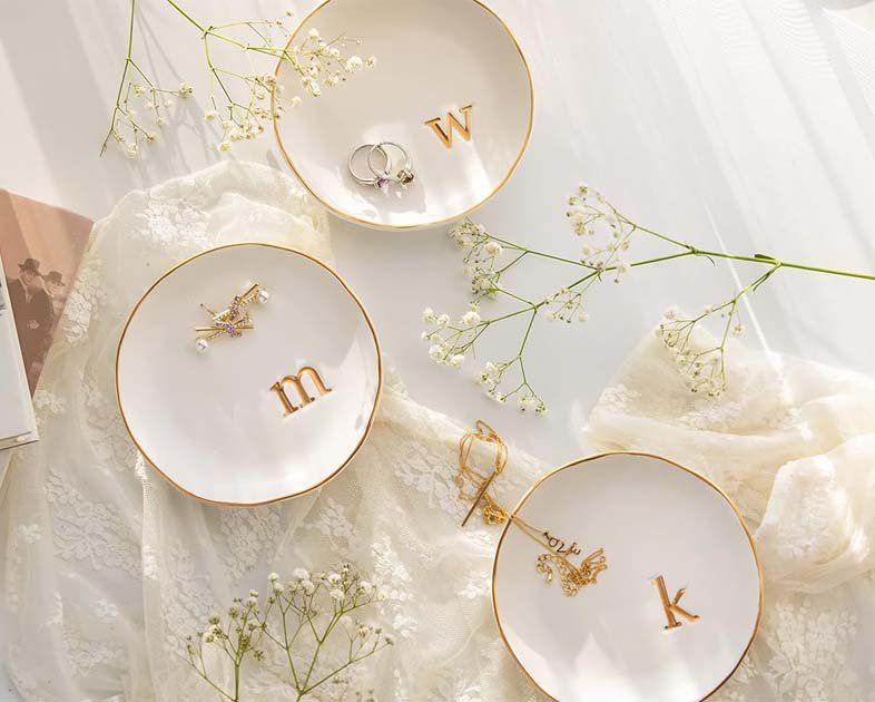 COLLECTIVE HOME - Ceramic Jewelry Tray