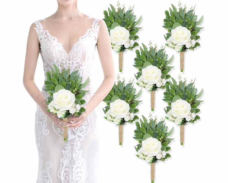 Bridesmaid Bouquets Set of 6
