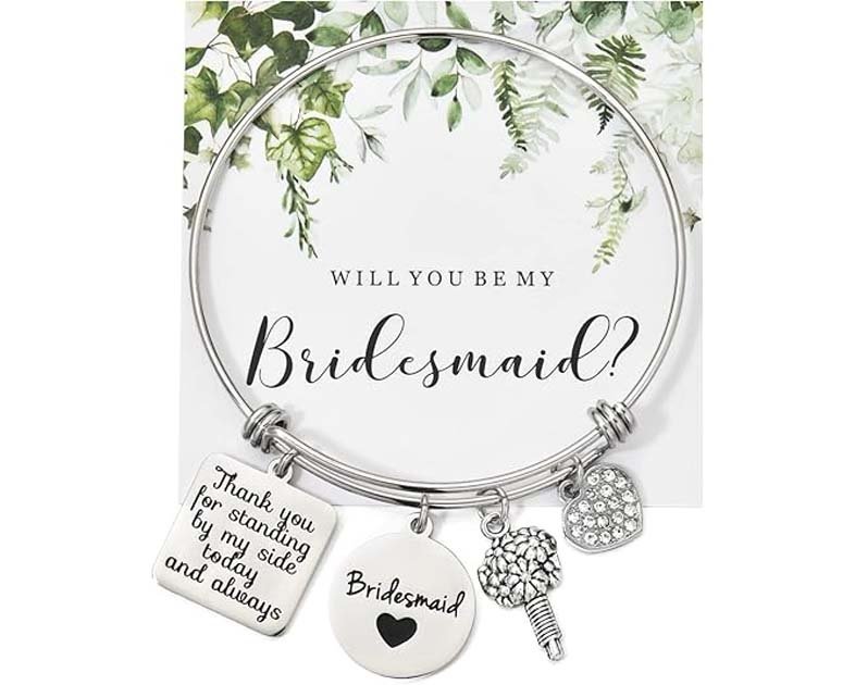 Wedding Gift for Bridesmaid Maid of Honor Flower