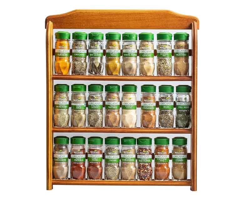 McCormick Gourmet Three Tier Wood