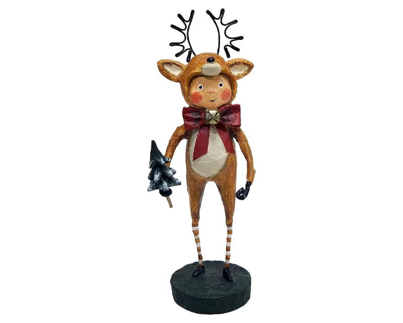 Lori Mitchell Christmas Little Dasher Reindeer Figurine