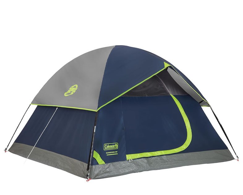 Coleman Sundome Camping Tent with Rainfly