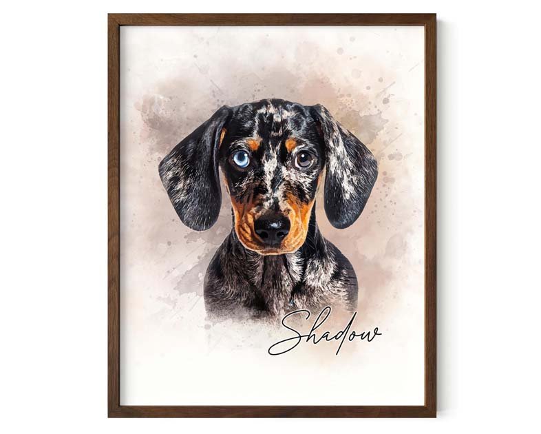 HAUS AND HUES Create Your Own Custom Pet Portrait