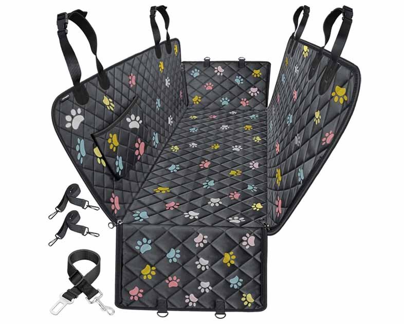 URPOWER Dog Car Seat Cover for Back Seat