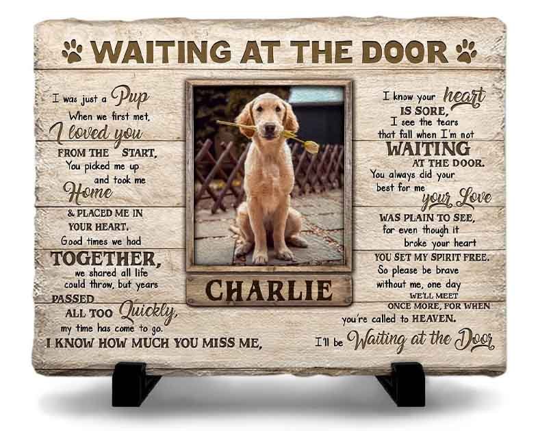 Personalized Dog Memorial Stone Plaque