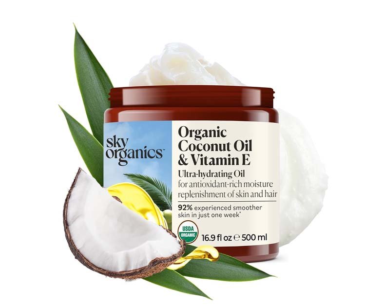 Sky Organics - Organic Coconut Oil & Vitamin E