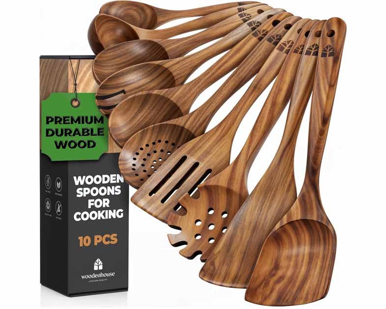 Wooden Spoons for Cooking