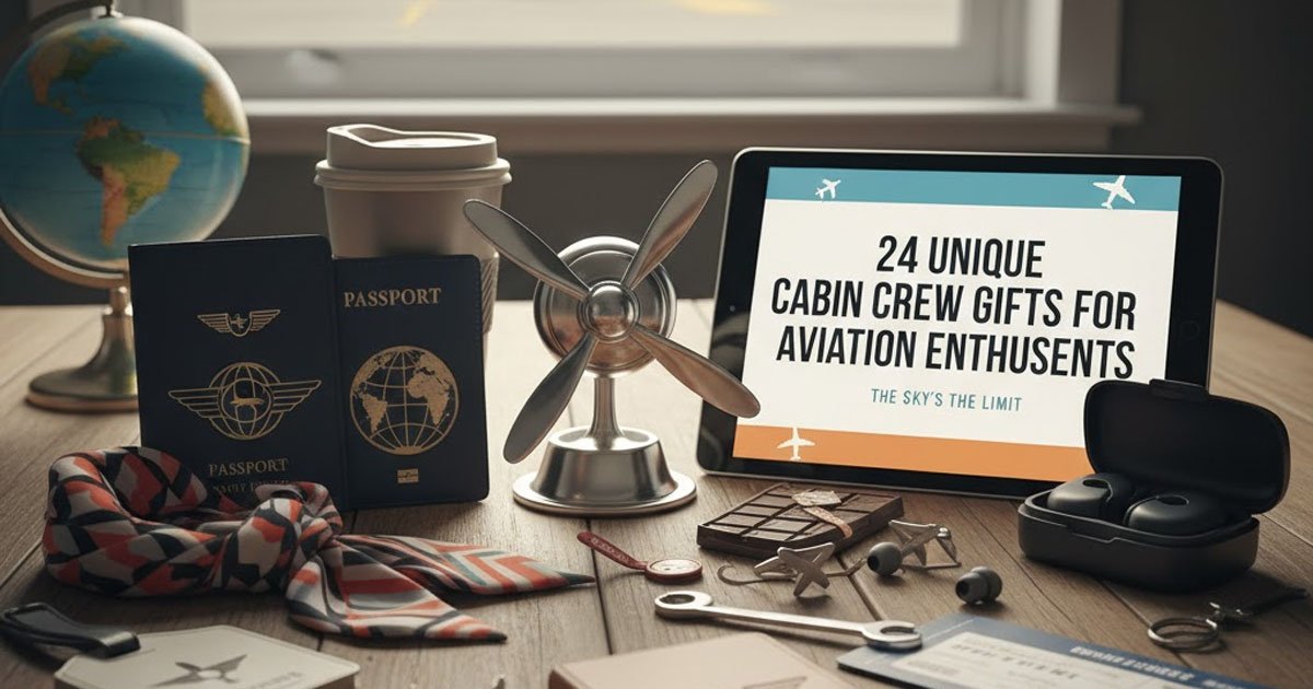 24 Unique Cabin Crew Gifts for Aviation Enthusiasts
