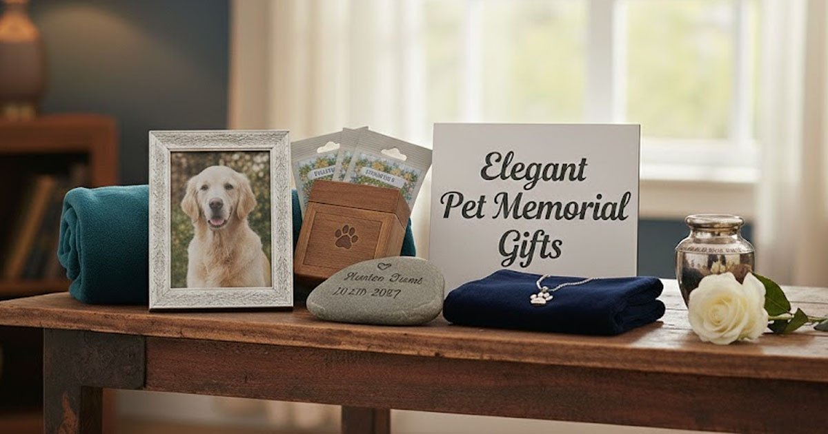 24 Elegant Pet Memorial Gifts With Timeless Design