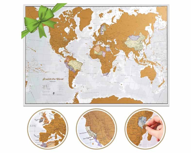 Scratch The World ® Travel Map