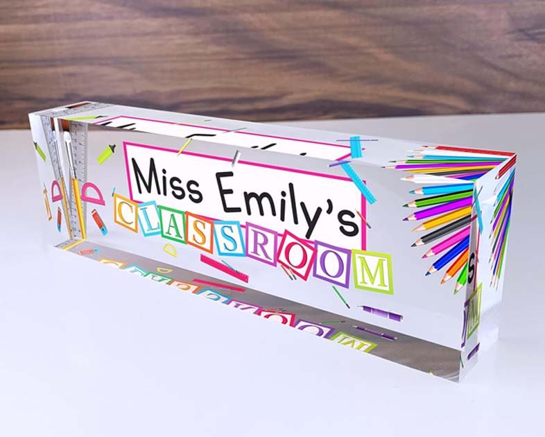 Artblox Acrylic Name Plate