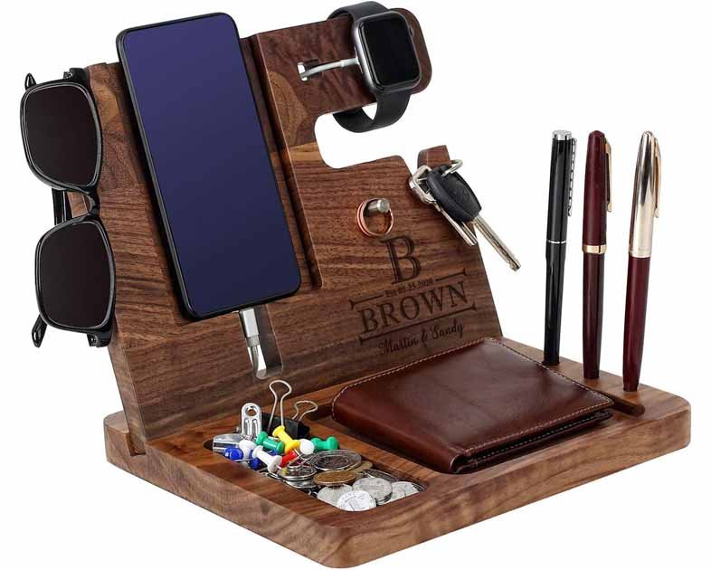 awofer Wooden Docking Station