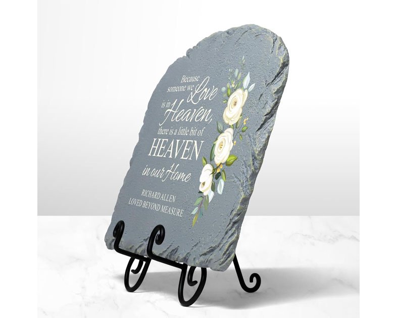 Let's Make Memories Personalized Memorial Garden Stone