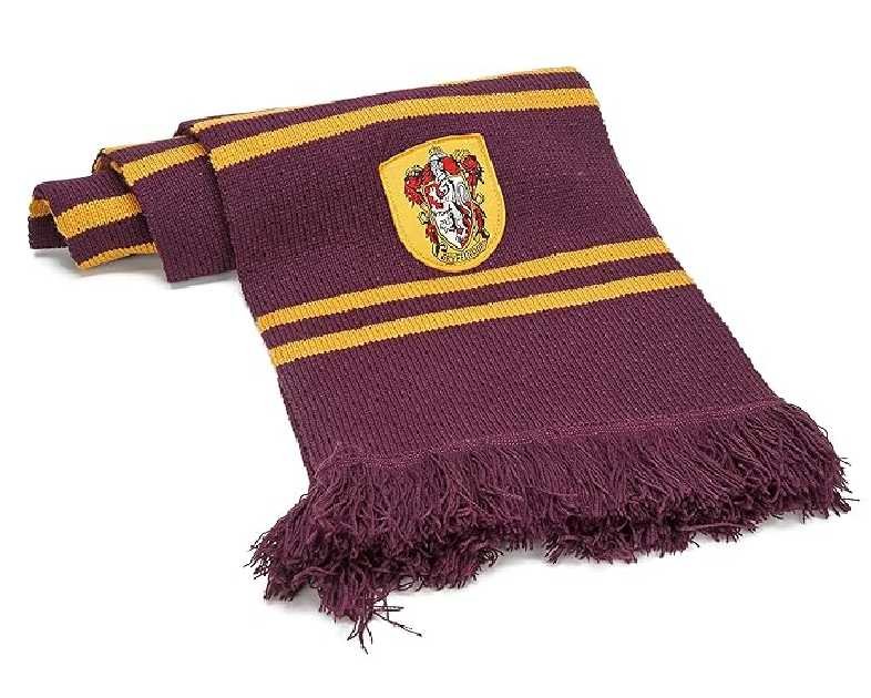 Cinereplicas Harry Potter - Scarf Classic Gryffindor/Slytherin/Ravenclaw/Hufflepuff - Official License
